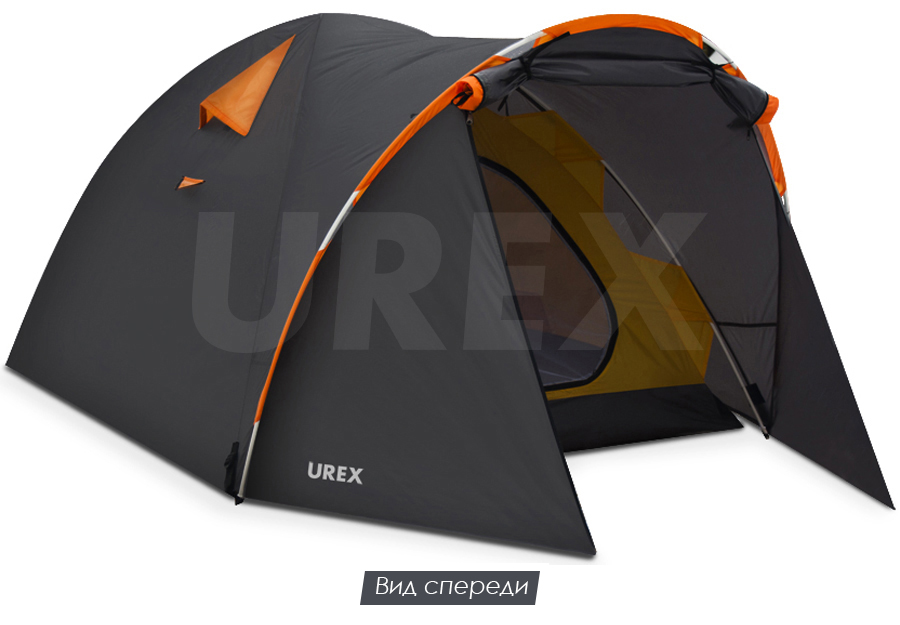 Палатка туристическая «УРАЛ-4» фибергласс